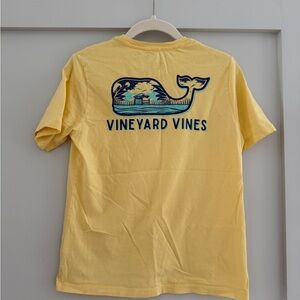 Vineyard Vines Light Yellow Tee